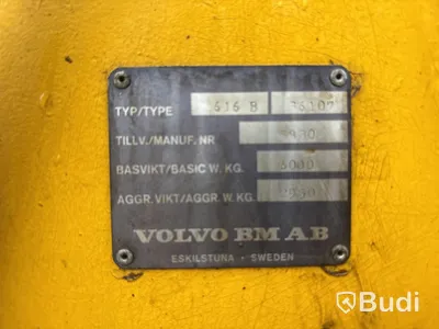 Traktorgrävare Volvo BM 616 B