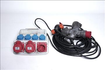 Containercentral med kabel
