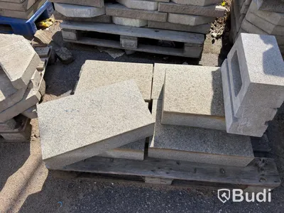 Lot of stone and garden paving slabs