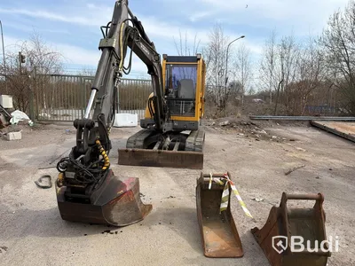 Volvo EC45 tracked excavator, 2002