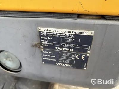 Volvo EC45 tracked excavator, 2002