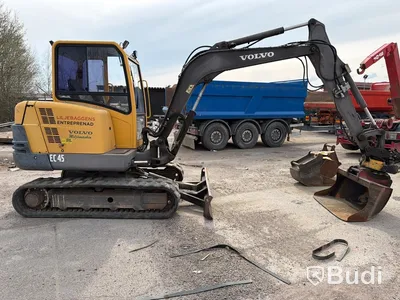 Volvo EC45 tracked excavator, 2002