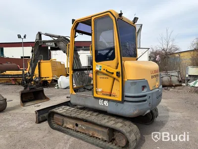 Volvo EC45 tracked excavator, 2002