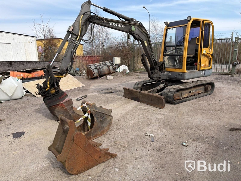 Volvo EC45 tracked excavator, 2002