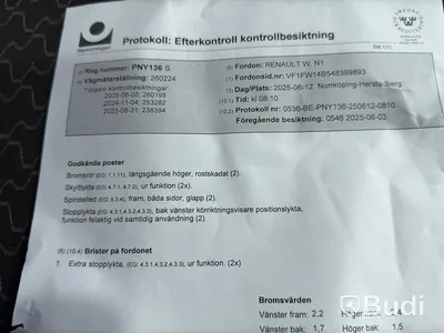 Renault Kangoo Express II 1.5 dCi Skåp (75hk) -2013