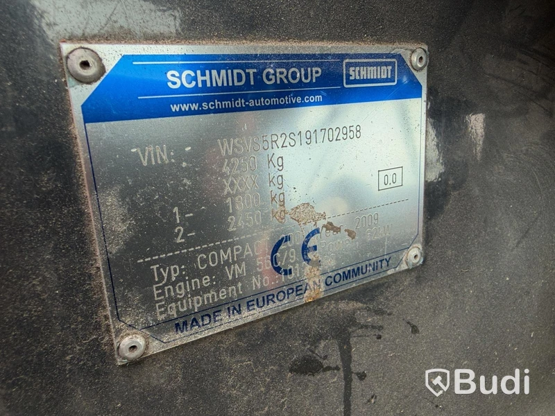 Schmidt Compact 200 Sweeper - 2009