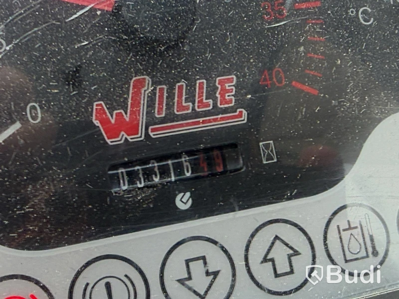 Wille 355B tool carrier - 2007, with forks