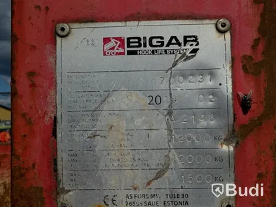 Lastväxlarvagn Bigab 10-14, -2016