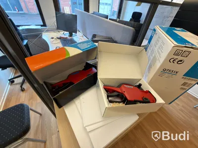 4 office workstations, printers, etc.