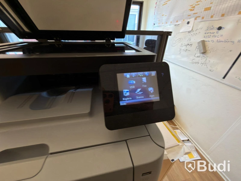 4 office workstations, printers, etc.