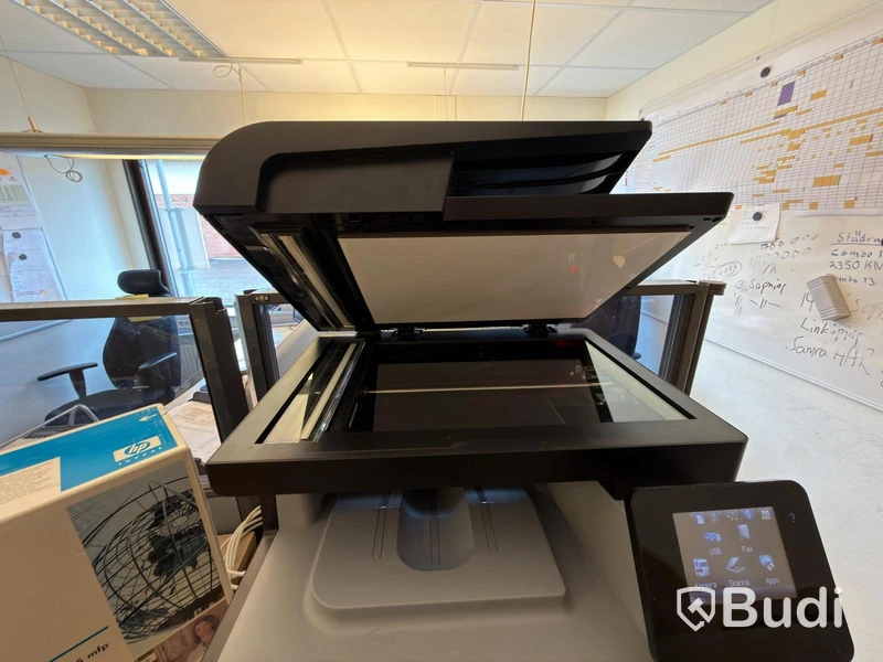 4 office workstations, printers, etc.