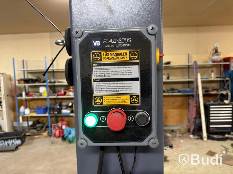 2-pelarlyft VB PL4.0-2DUS, 4000 kg