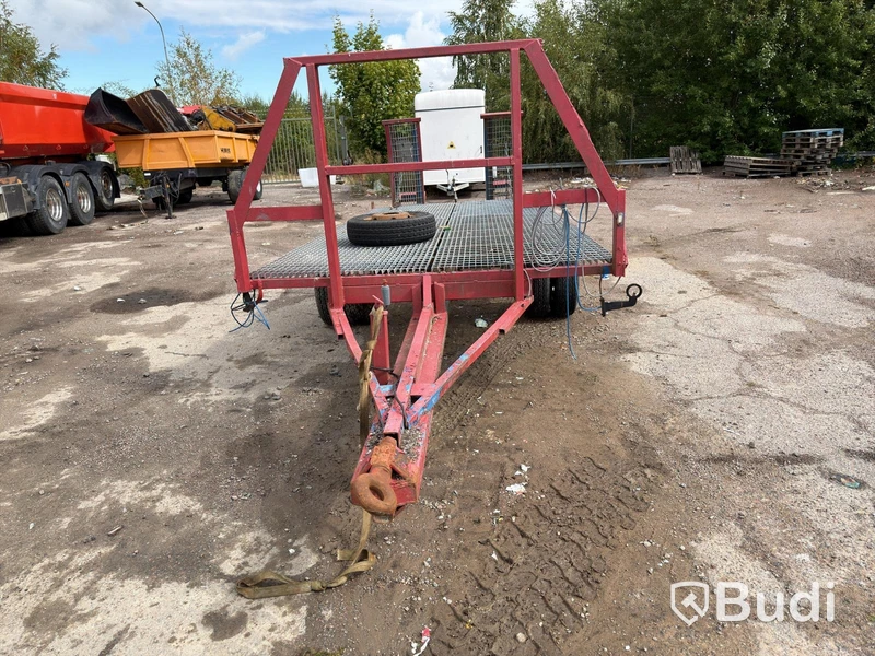 Traktorsläp med ramper