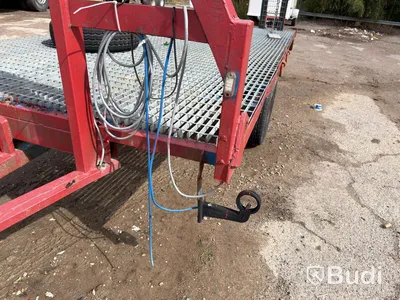 Traktorsläp med ramper
