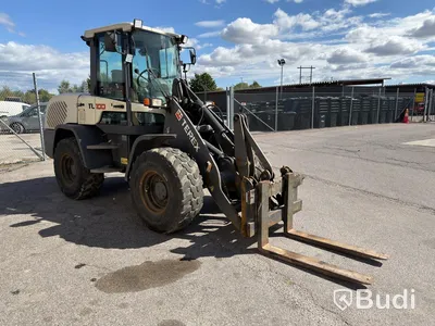 Hjullastare Terex TL100, gafflar, -2011