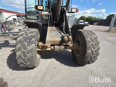 Hjullastare Terex TL100, gafflar, -2011