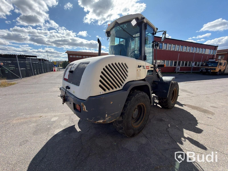 Hjullastare Terex TL100, gafflar, -2011