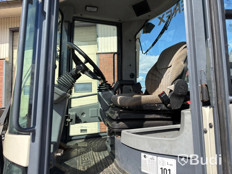 Hjullastare Terex TL100, gafflar, -2011