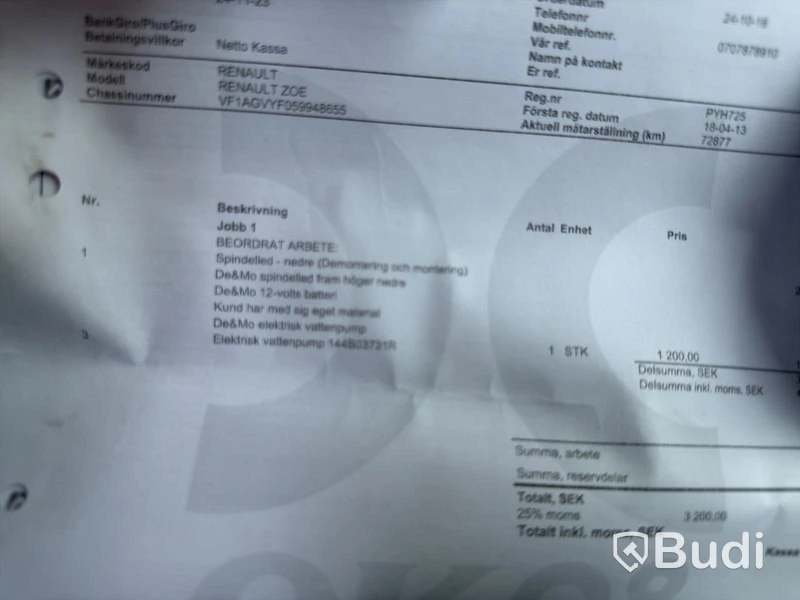 iRenault Zoe 41kWh R90 (92hk) -2018