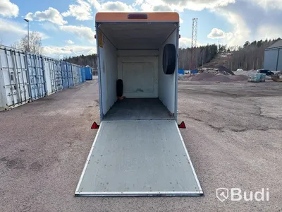 Skåpsläp Thule T1000- 2011, ramp & bromsat