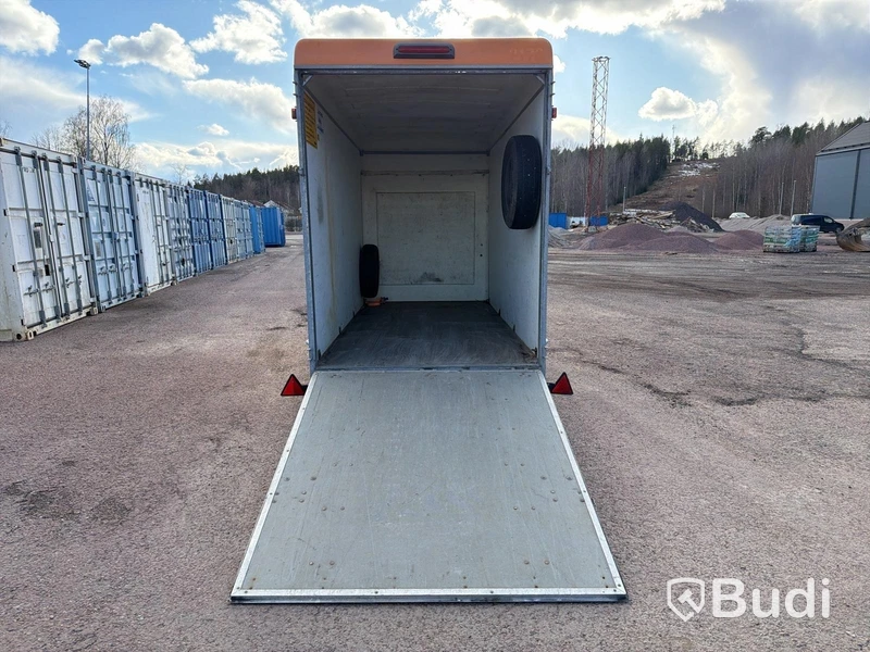 Skåpsläp Thule T1000- 2011, ramp & bromsat