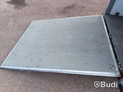 Skåpsläp Thule T1000- 2011, ramp & bromsat