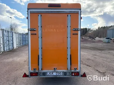 Skåpsläp Thule T1000- 2011, ramp & bromsat