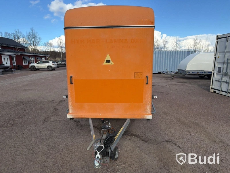 Skåpsläp Thule T1000- 2011, ramp & bromsat