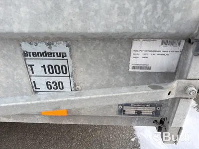 Släpvagn med kåpa Brenderup LV1000 -2024