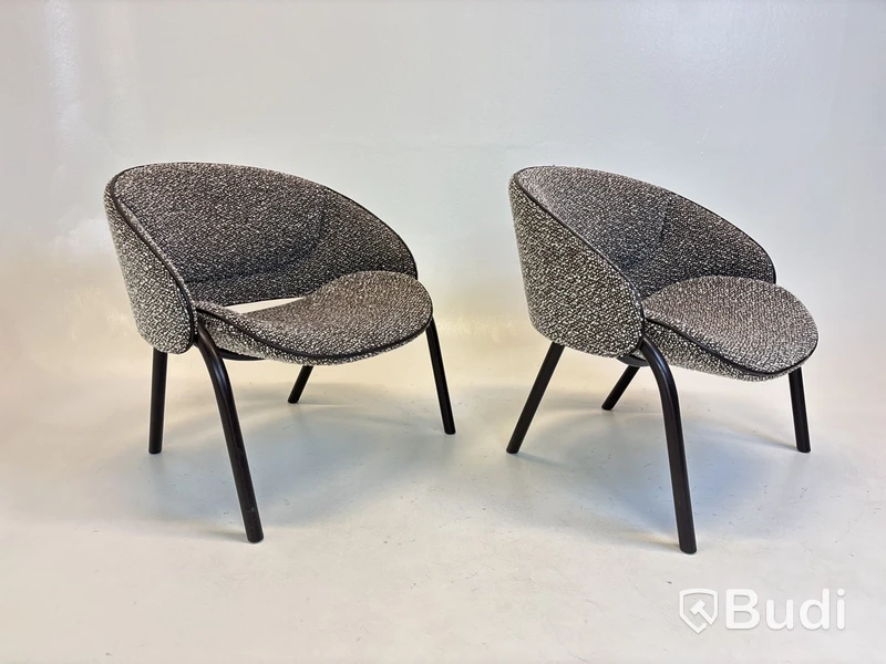 2 st. Fåtölj Wendelbo Folium Lounge Chair. Ord. pris inkl. moms: ca 34 790 kr