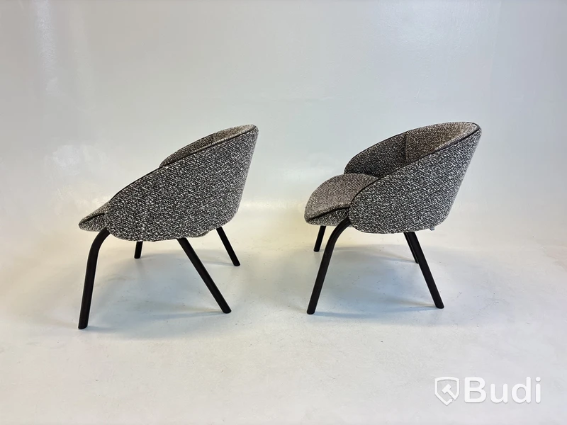 2 st. Fåtölj Wendelbo Folium Lounge Chair. Ord. pris inkl. moms: ca 34 790 kr