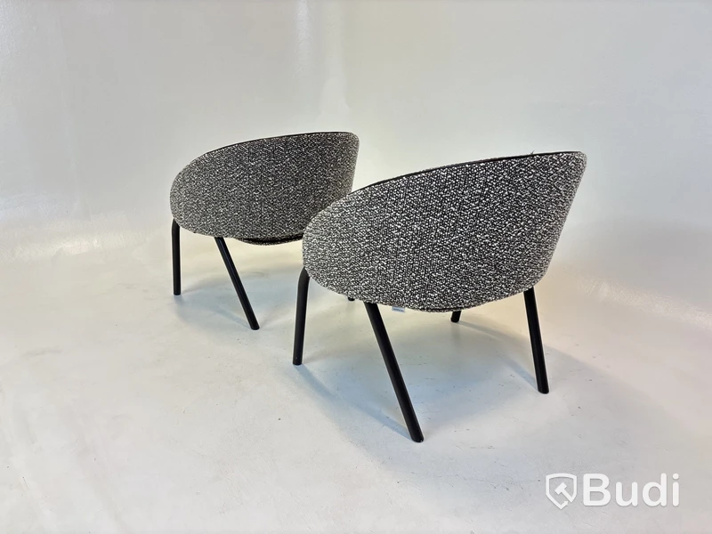 2 st. Fåtölj Wendelbo Folium Lounge Chair. Ord. pris inkl. moms: ca 34 790 kr