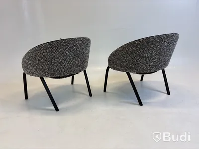 2 st. Fåtölj Wendelbo Folium Lounge Chair. Ord. pris inkl. moms: ca 34 790 kr