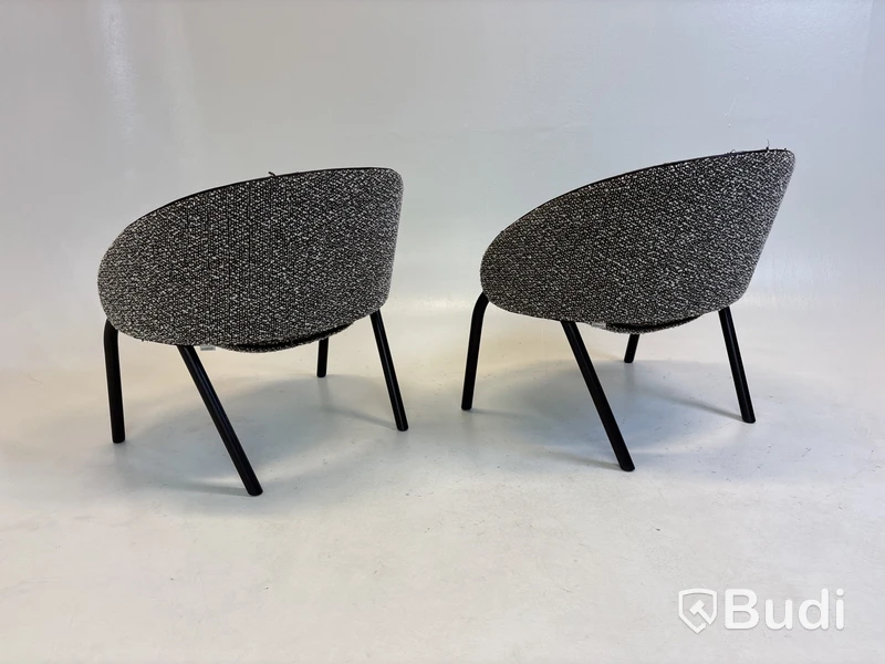 2 st. Fåtölj Wendelbo Folium Lounge Chair. Ord. pris inkl. moms: ca 34 790 kr