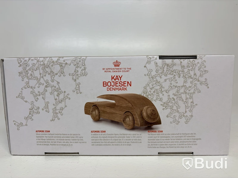 Miniatyrbil Kay Bojesen Sedan. Ord. pris inkl. moms: ca 1199 kr.