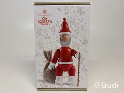 Miniatyrtomte Kay Bojesen Santa Claus. Ord. pris inkl. moms: ca 949 kr.