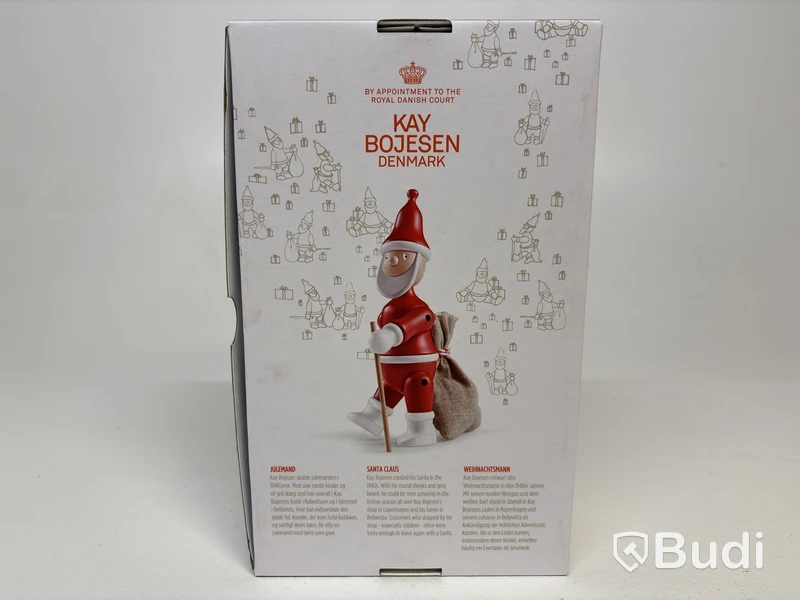 Miniatyrtomte Kay Bojesen Santa Claus. Ord. pris inkl. moms: ca 949 kr.