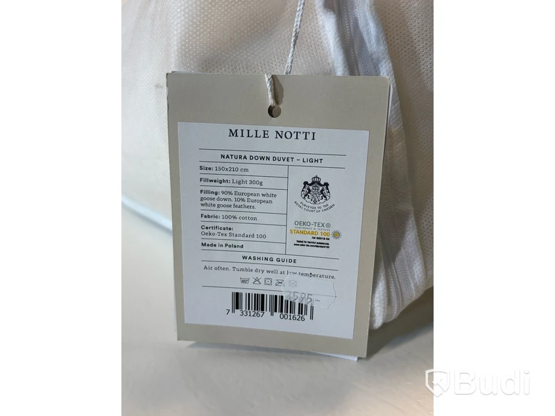 Duntäcke Mille Notti, Natura Light, Ord. pris inkl. moms: ca 3595 kr