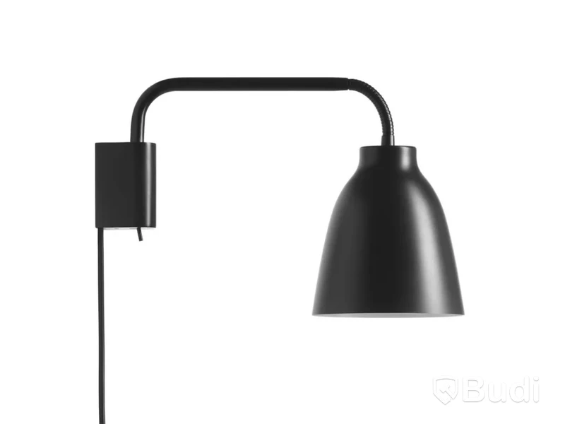 Vägglampa Fritz Hansen Cecilie Manz Caravaggio Wall svart E27. Ord. pris inkl. moms: ca 4299 kr.