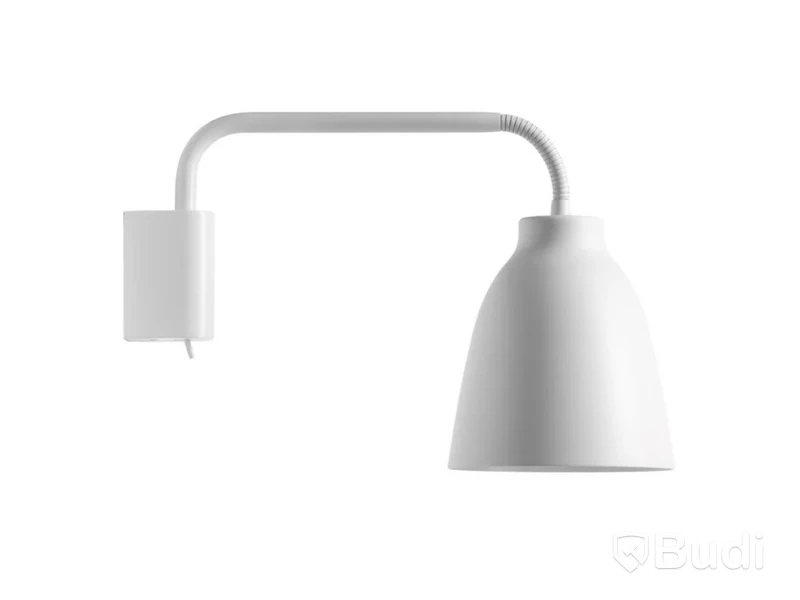 Vägglampa Fritz Hansen Cecilie Manz Caravaggio Wall vit E27. Ord. pris inkl. moms: ca 4299 kr.
