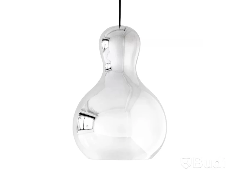 Taklampa Fritz Hansen Komplot Design, Calabash P2, Silver chrome. Ord. pris inkl. moms: ca 5799 kr.