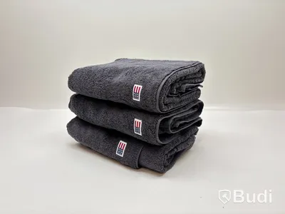 3 st. Badhanddukar Lexington, Original mörk grå, Totalt ord. pris inkl. moms: 1250 kr