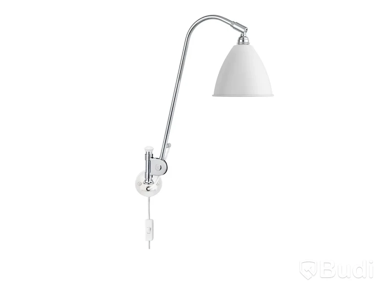 Vägglampa Gubi, Bestlite BL6 krom/vit, Ord. pris inkl. moms: ca 8499 kr