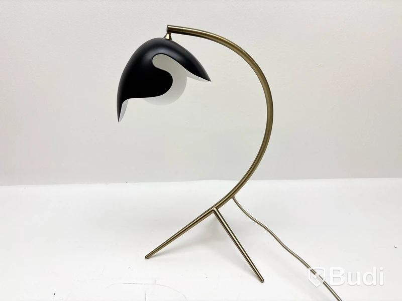 Bordslampa ATBO, P38 svart/mässing, Ord. pris inkl. moms: 6949 kr