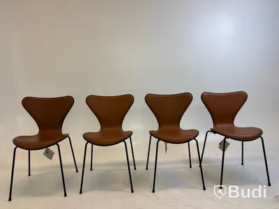 4 st. Stolar Fritz Hansen, sjuan 3107, Totalt ord. pris inkl. moms: ca 41900 kr