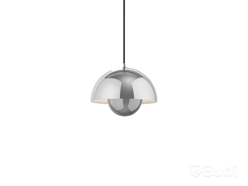 Taklampa &Tradition, Flowerpot VP1 krom, Ord. pris inkl. moms: ca 3725 kr