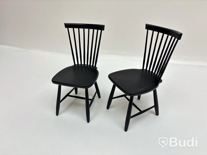 2 st. Miniatyrstolar Stolab Lilla Lilla Åland. Limited Edition - numrerad. Ord. pris inkl. moms: ca 2450 kr.