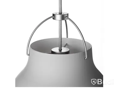 Taklampa Fritz Hansen Caravaggio P2 ljusgrå. Ord. pris inkl. moms: ca 5399 kr.