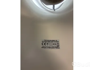 Taklampa Fritz Hansen Caravaggio P2 mörkblå. Ord. pris inkl. moms: ca 5399 kr.