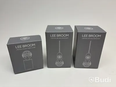 3 st. Lampor Lee Broom. Ord. pris inkl. moms: ca 14 000kr